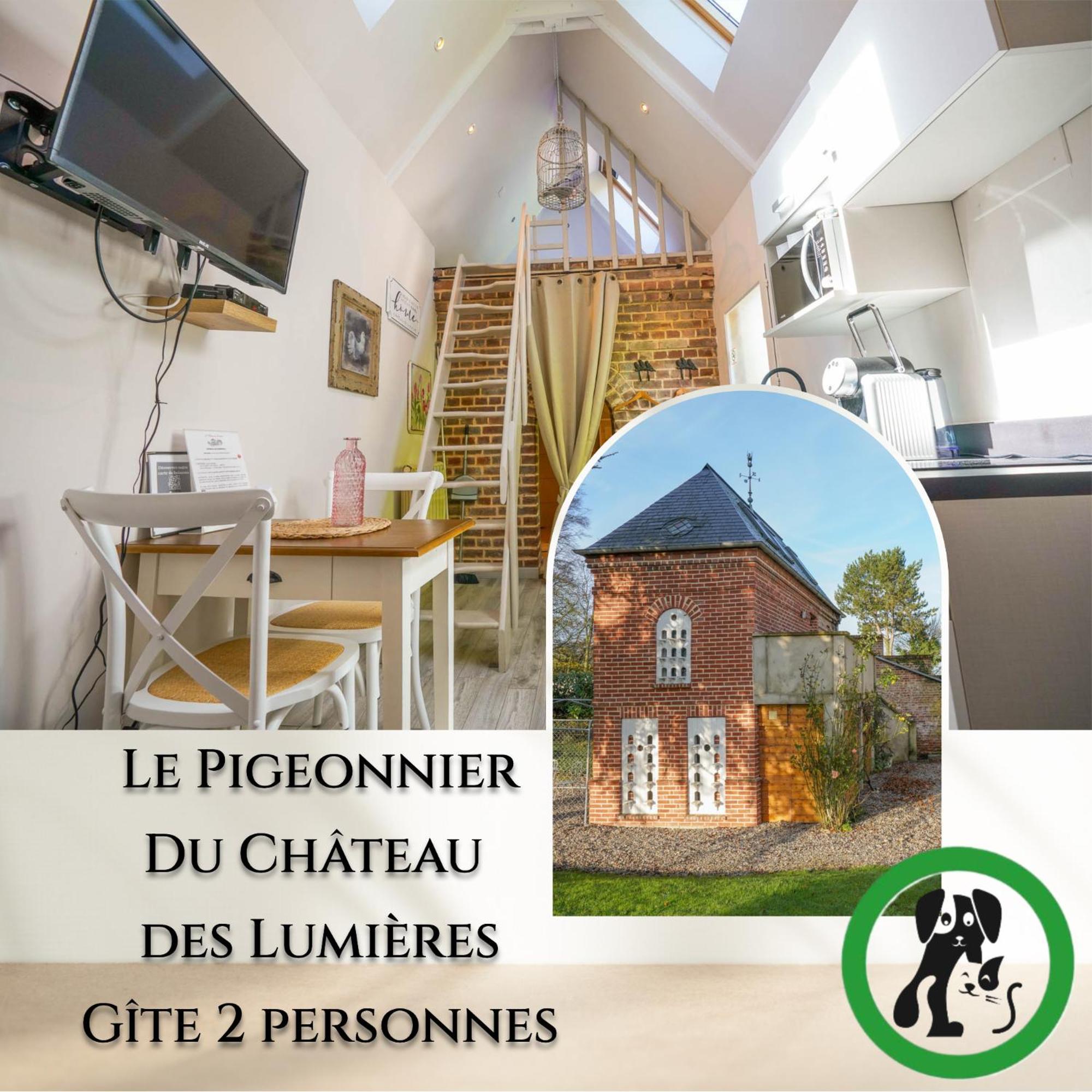 Chateau Des Lumieres Gite Et Gite Insolite Saint-Blimont Екстер'єр фото